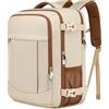 LIGSAN Zaino da Viaggio Aereo 40x30x20cm 24L per Ryanair, Bagaglio a Mano con Scomparto Impermeabile e Tasca Antifurto, Zaino per Laptop 15.6 Pollici Donna per Viaggi e Lavoro