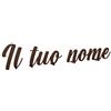 VENEZIANO Gruppo Veneziano - Scritta in plexiglass personalizzata 30-40-50-75 cm - nome in plexiglass specchiato personalizzato - Altezza massima 15cm spessore 3 mm - 100% made in Italy