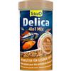 Tetra Delica Mix - Cibo naturale Mix di 4 diversi animali da pasto (cladoceri, Artemia, krill, gambero d'acqua dolce), snack naturali per pesci ornamentali, barattolo da 250 ml