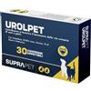 Suprapet Urolpet Cani e Gatti Cistite e Vie Urinarie 30 compresse - Fino a 2 Mesi di Fornitura - per Prostata con Lespedeza, Mirtillo Rosso, Ananas, tè di Giava