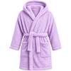 Leonardo home Accappatoio Bambino 100% Cotone 450 GSM con Cappuccio - Spugna Morbida e Super Assorbente - Accappatoio Bimbo e Bambina per Bagno, Mare e Piscina - Taglie 2-16 Anni, Colori Pastell