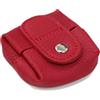 Van Der Rich ® - Portamonete Piccolo Pelle - Donna/Uomo (Rosso)