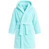 Leonardo home Accappatoio Bambino 100% Cotone 450 GSM con Cappuccio - Spugna Morbida e Super Assorbente - Accappatoio Bimbo e Bambina per Bagno, Mare e Piscina - Taglie 2-16 Anni, Colori Pastell
