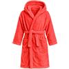 Leonardo home Accappatoio Bambino 100% Cotone 450 GSM con Cappuccio - Spugna Morbida e Super Assorbente - Accappatoio Bimbo e Bambina per Bagno, Mare e Piscina - Taglie 2-16 Anni, Colori Pastell