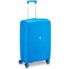RONCATO SKYLINE 2.0 trolley medio 70 cm, espandibile e con sistema di chiusura con sistema di chiusura TSA - Turchese