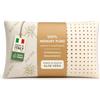 Leonardo Cuscino Memory Foam Forato Made in Italy con Federa Aloe Vera Sfoderabile - Traspirante, Ergonomico Anticervicale - Disponibile H13, H15 e H18 cm