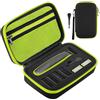 AOGOE Custodia per Philips O Blade QP2520, QP2530, QP2620, QP2630, QP6550, Portatile Case per Rasoio Elettrico, Borsa Rigida in EVA da Viaggio, Ricambi Rasoio per Philips con Pennello, Verde