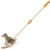 Small Foot Animale da Spingere Anatra con Testa Mobile in Legno, Aiuta ad Imparare a Camminare, PE Bambini dai 18 Mesi, 12493