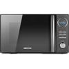 MEDION Microonde 3 in 1 con funzione grill e aria calda (23 L, 900 W, 1000 Watt grille, 1680W ventilato, 10 programmi automatici, display, MD 11493)