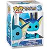 Funko Pop! Games: Pokemon - Vaporeon - Figura in Vinile da Collezione - Idea Regalo - Merchandising Ufficiale - Giocattoli per Bambini e Adulti - Video Games Fans - Figura per i Collezionisti