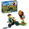 PLAYMOBIL | Cars | Offroad Motor Bike | Moto da cross con rampa di salto | moto giocattolo per bambini dai 4 anni in su | 72065