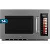 Cecotec Microonde Professionale Senza Piatto 34L FlatPro 3400. 2100W, Doppio Magnetron, Controlli Touch, Timer 60 Min, 100 Programmi, Potenza Regolabile, Scongelamento Uniforme, per alte prestazioni