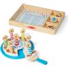 Melissa & Doug Torta Party - Set Gioco Torta di Compleanno in Legno, Torta da Tagliare e Candeline, Accessori Cucina Giocattolo, Gioco di Imitazione Montessori, Regalo per Bambini e Bambine, 3+ Anni