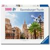 Ravensburger Puzzle 1000 pezzi, Plaza de la Virgen Valencia - Puzzle Adulti +14 anni, 70 x 50 cm, Puzzle per Adulti, Foto Valencia Spagna, Idee Regalo