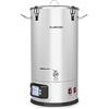 Klarstein Maischfest - Kit Birra Artigianale Completo, Fermentatore 2 Livelli di Potenza: 1500/3000 W, Kit Completo 5 Pezzi, Display LCD, Rubinetto, Acciaio Inox, 25 Litri