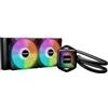 be quiet! Pure Loop 3 LX 240 mm, raffreddamento ad acqua all-in-one, 2 Light Wings LX 120 mm, ventola PWM ad alta velocità, blocco di raffreddamento ARGB con 10 pellicole di illuminazione in dotazione