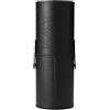 TB TOOLS FOR BEAUTY T4B LUSSONI Tubo In Pelle Porta Pennelli Organizer Con Bottoni Richiudibile Make up Trucco Professionale, Confezione Singola, Nero