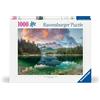 Ravensburger 12000358 - Zugspitze sull'Eibsee - puzzle 1000 pezzi - puzzle adulti e ragazzi da 14 anni, puzzle natura, puzzle paesaggio