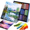 Arrtx Pastelli a olio, set di 48 colori, morbidi pastelli a olio atossici per pittura, disegno, miscelazione, forniture artistiche per artisti, principianti, studenti