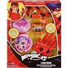 BANDAI - Miraculous Ladybug - Set Trasformazione Costume Ladybug - Yo-Yo Telefono Francese, Maschera, Guanti, Orecchini Luminosi - Confezione Accessori - Giocattolo dai 4 Anni in su - P50619