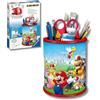 Ravensburger - Puzzle 3D Super Mario Bros | Regalo Bambino 6 Anni | Super Mario 3D World | Gadget Super Mario Portapenne 57 Pezzi | Puzzle Bambini 6 Anni E Adulti
