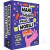 Asmodee - Mani Giganti Piccoli Mobili, Gioco da Tavolo, Gioco di Carte, Party Game, 7+ Anni, 3-8 Giocatori, 10 min, Edizione in Italiano