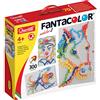 Quercetti FantaColor Modular 2 con Chiodini per Bambini, Grandi e Bellissimi Mosaici per Bambini Giochi Creativi ed Educativi da 4 a 8 Anni Motricità Fine e Pensiero Creativo Made in Italy