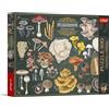Trefl Premium Plus Quality - Puzzle Finders Keepers: Funghi - 500 pezzi, serie Motivi senza tempo, pezzi perfettamente incastrabili, per adulti e bambini dai 10 anni in su