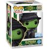 Funko Pop! Movies: Wicked: For Good - Elphaba (Glitter)- Esclusiva Amazon - Figura in Vinile da Collezione - Idea Regalo - Merchandising Ufficiale - Giocattoli per Bambini e Adulti - Movies Fans