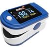 Pulox Pulsossimetro Pulox PO-200 Solo in blu - Misurazione della saturazione di ossigeno (SpO₂), della frequenza cardiaca (polso) e dell'indice di perfusione (PI)