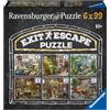 Ravensburger Escape Puzzle 99 p (6 x 99 p), Il maniero infestato, La casetta spettrale pezzi Exit adulti e bambini a partire dai 10 anni in su, 80575