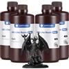 ANYCUBIC Resina ABS-Like Pro 2 per Stampante 3D con Eccellente Resistenza e Tenacità, A Basso Odore Resina UV 405nm a Polimerizzazione Rapida per Stampa 3D LCD/DLP/SLA,Nero 4000g