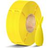 ANYCUBIC Filamento PLA Ricarica, Filamento per Stampante 3D da 1,75 mm Senza Bobina, Precisione Dimensionale +/- 0,02 mm, Adatto Alla Maggior Parte Delle Bobine Riutilizzabili, 1KG Giallo