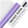 IModeur Vinile adesivo Viola - Vinile plotter adesiva lucida da 10 piedi (30,5 x 305 cm), Pellicola adesiva per Cricut, Silhouette e tutte le macchine da taglio， Vinili Viola per tazze, finestre