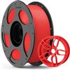ANYCUBIC Filamento PLA+ 1,75 mm, Precisione Dimensionale +/- 0,02 mm, Identificazione Intelligente, Rosso Fiamma, 1KG