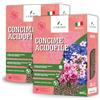 LERAVA Concime Acidofile (2x800 g) - Fertilizzante biologico per ortensie, rododendri, azalee, camelie e gardenie - Promuove crescita vigorosa - Con microelementi essenziali