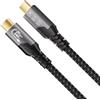 ZIKNYDO Cavo USB C USB C 3.2 Gen2x2, Trasmissione dati 20Gbps, Video 8K@30Hz, 4K@144Hz, Cavo Ricarica Rapida Type C 240W, compatibile con iPhone 17, MacBook Pro, Dell XPS, SSD, Hub (0,5m)
