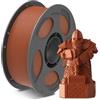 ANYCUBIC PLA Marble Filament 1,75 mm, Filamento per Stampanti 3D Compatibile con la Maggior Parte Delle Stampanti 3D, Identificazione Intelligente, 1KG Rosso Mattone
