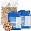 Resin Pro Kit Completo Per Pavimento Per Esterno, Pavimento Per Esterno in Ciottoli e Resina, Kit con Resina per Pavimenti Facile da Applicare, Ghiaia stabilizzata (Rosso Verona, Legante Trasparente)