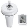 Inkbird Termómetro Piscina Digitale Termometro Galleggiante Termometro Neonato Bagnetto Wireless con Ricevitore per Piscina Spa Acquari Stagni Vasche Bagnetto Neonati