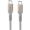 Ubluker Cavo USB C a USB C 1M, 240W 100W 60W Cavo di Ricarica USB Tipo C Premium Superveloce con Emarker Nylon Intrecciato Sync Dati e Audio per iPhone 17 16 16e 15 Galaxy S25 iPad MacBooK Laptop