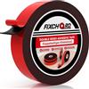 FIXCHORD Nastro Biadesivo Extra Forte, 5m×25mm Nastro di Montaggio, Impermeabile Nastro Biadesivo in Schiuma Acrilica per Auto, Strisce LED, DIY, Decorazioni per Casa e Ufficio (Uso Interni/Esterni)