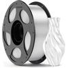 ANYCUBIC PLA Filamento per Stampante 3D, Filamento di Stampa Identificazione Intelligente, Bobina Rimovibile e Riutilizzabile, Dimensioni +/- 0,02 mm, Trasparente 1KG