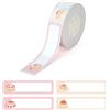 PRT Qutie Feste Di Fragola Etichette Adesive Termiche, 14 mm x 60 mm x 110 foto, impermeabili, compatibili con stampanti Qutie, adatte per stampare codici a barre, nome, data, prezzo