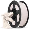 ANYCUBIC Kit di ricarica in PLA e bobina da 1 kg, Mia bianco, per la maggior parte delle stampanti 3D