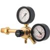 Oxyturbo Riduttore di Pressione per Azoto e Gas Compressi, con Valvola di Sicurezza e Doppio Manometro Ingresso/Uscita, Regolatore Professionale per Hvac e Refrigerazione