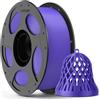 ANYCUBIC PLA Filamento per Stampante 3D, Filamento di Stampa Intelligente Identificazione Intelligente, Bobina Rimovibile e Riutilizzabile, Dimensioni +/- 0,02 mm, Viola, 1KG