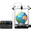 Anycubic Kobra 3 Max Combo Multicolore Stampante 3D, Essiccazione del Filamento Durante la Stampa, Velocità di Stampa di 600 mm/s, Calibrazione Completamente Automatica, Stampa Intelligente