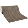 GIURI TESSUTI - Pavimento PVC - Rivestimento in Vinile H 100cm, Venduto al Metro Lineare per Uso Residenziale Moderato - Texture Antiscivolo Impermeabile e Supporto in Tessuto (LYNOR WALNUT)