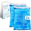 ARNOMED 2x ARNOMED® impacchi freddi riutilizzabili in gel 12x20cm, impacchi freddi e caldi riutilizzabili e adatti al microonde, impacchi refrigeranti in gel, impacchi freddi, impacchi refrigeranti